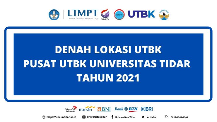 Denah Lokasi Pusat Utbk Di Pusat Utbk Universitas Tidar Tahun 2021