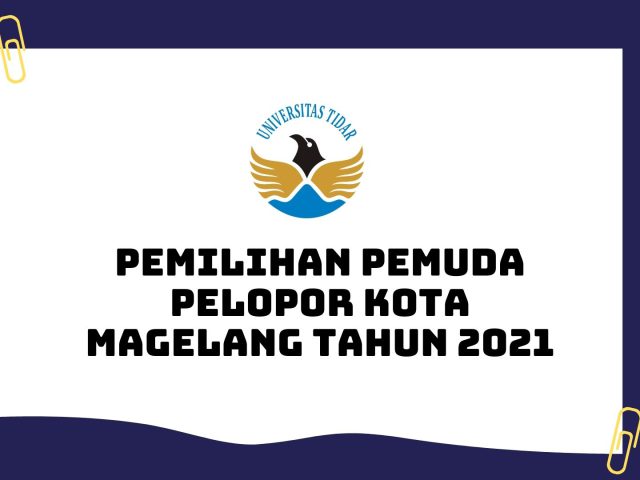 PEMILIHAN PEMUDA PELOPOR KOTA MAGELANG TAHUN 2021