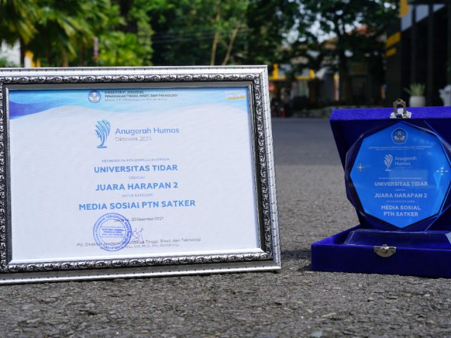 UNTIDAR Berhasil Raih Juara Harapan 2 Kategori Media Sosial di Gelaran AHD 2022