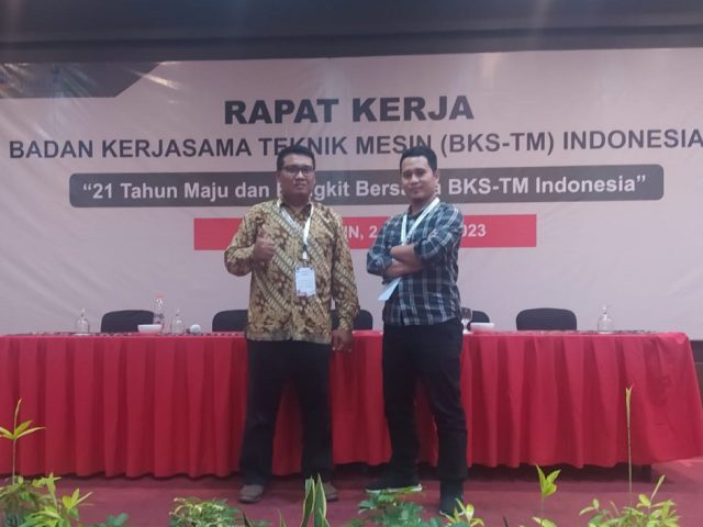 Dosen S1 Teknik Mesin UNTIDAR Hadiri Rapat Kerja BKS-TM Indonesia