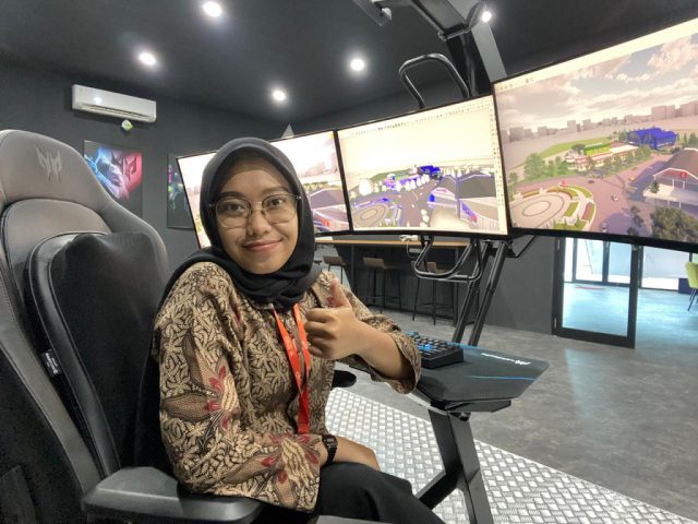 Sophie Nur Rahmawati Jalani Program MSIB di UPTD Kawasan Sains dan Teknologi Solo Technopark.