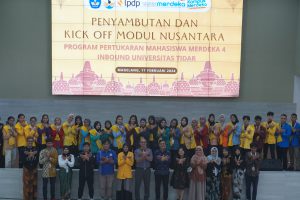 Penyambutan dan Kick Off Modul Nusantara PMM 4 Inbound UNTIDAR