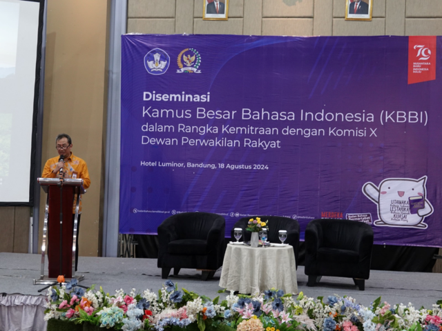 Kemendikbudristek Gelar Diseminasi KBBI dalam Rangka Kemitraan Bersama Komisi X DPR RI